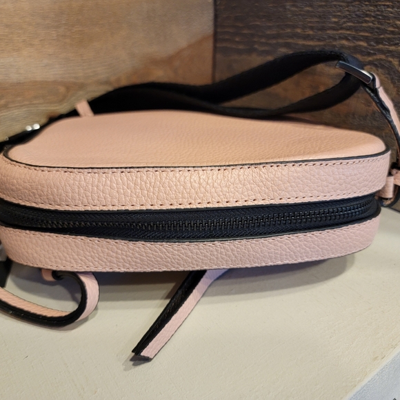 NWT Botkier Chelsea Camera/Crossbody Bag In Rossa Pink Leather - Picture 6 of 8